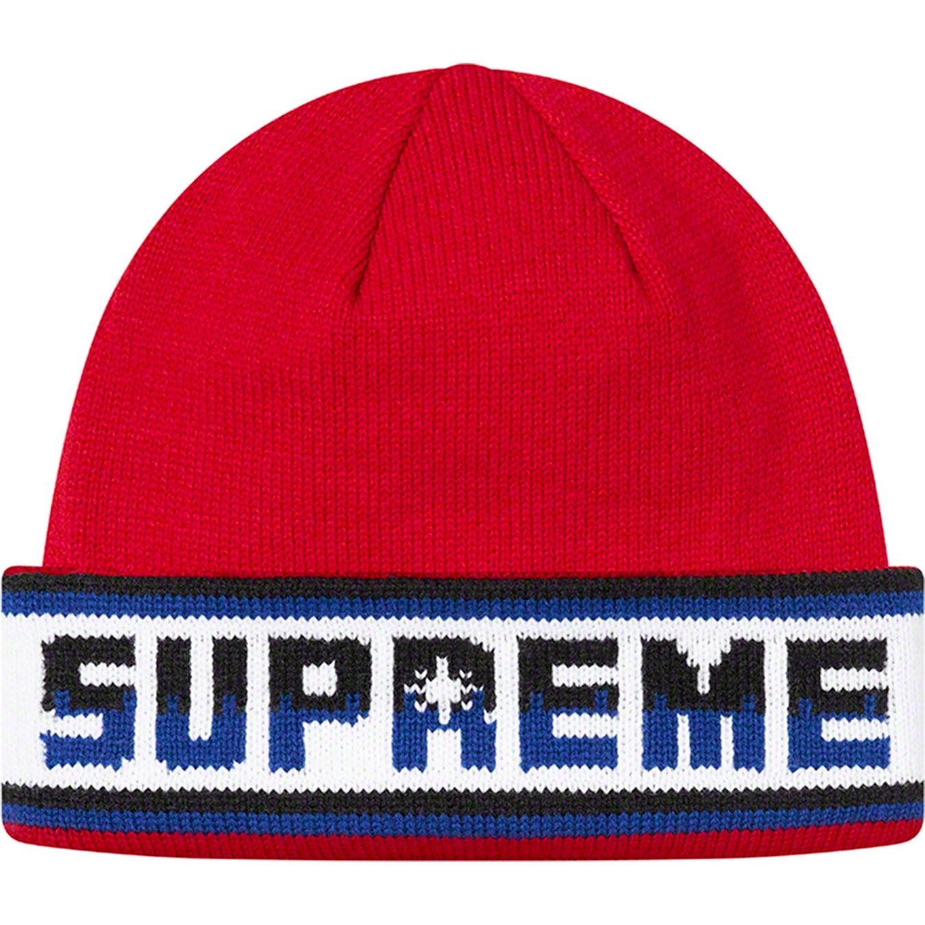 Double Logo Facemask Beanie view 7